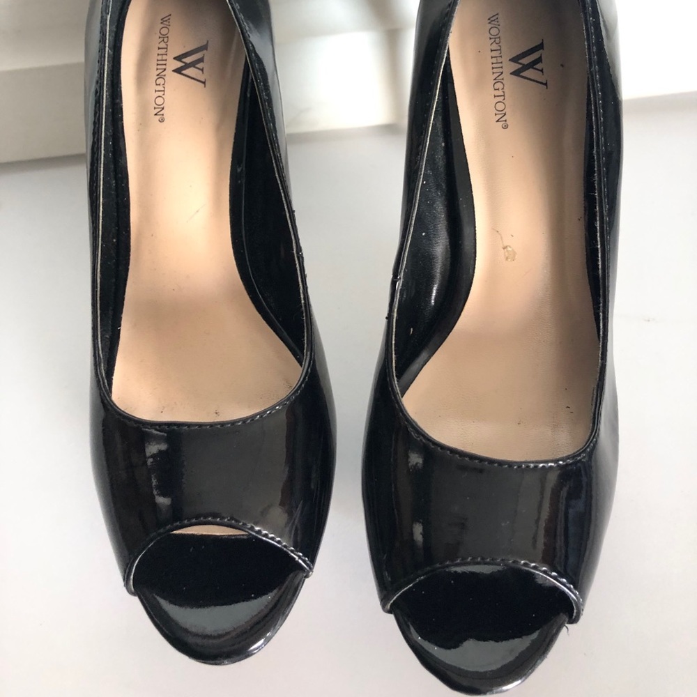 Open toe high heels